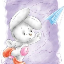 Схема вышивки «Зайка 6»