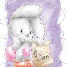 Схема вышивки «Зайка 8»