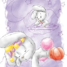 Схема вышивки «Зайка 9»