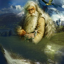 Схема вышивки «дух»