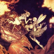 Схема вышивки «фэнтези»