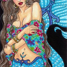 Схема вышивки «цыганочка»