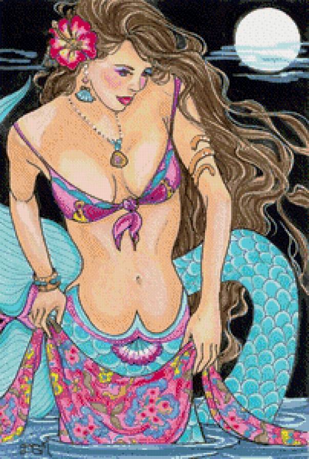 русалка - мифология, русалки, русалочка, девушка, сказка, фентези, миф - предпросмотр