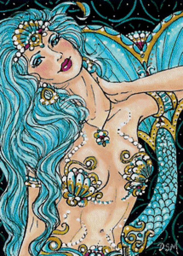 русалка - русалочка, миф, русалки, девушка, мифология, сказка, фентези - предпросмотр