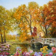 Схема вышивки «картины художников»