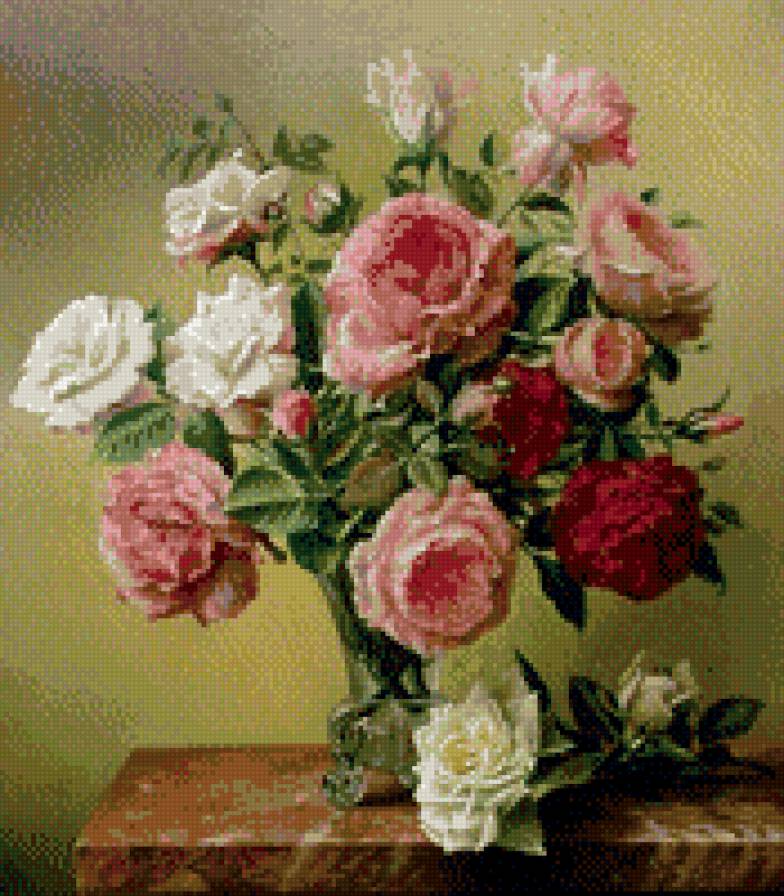 БУКЕТ РОЗ - цветы, букеты, розы - предпросмотр