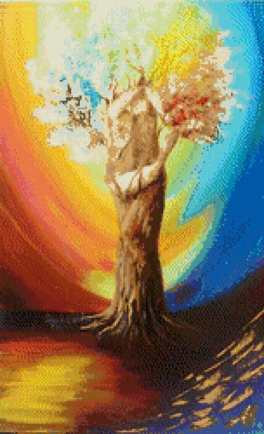 дерево любви - разное, картина, искусство, живопись - предпросмотр