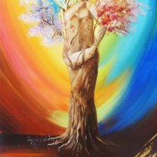 Схема вышивки «дерево любви»