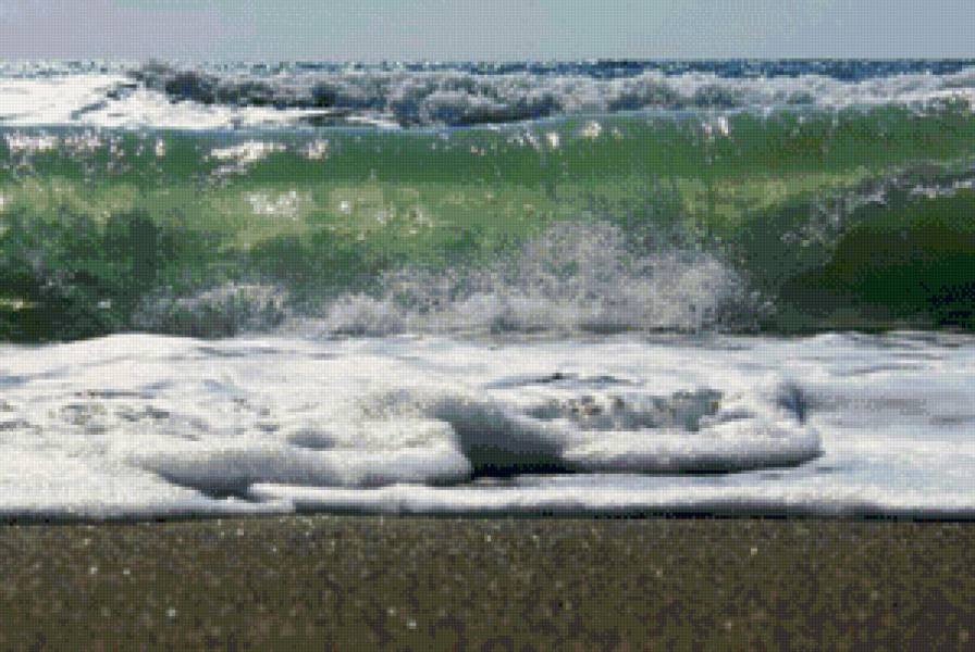 Штормит - небо, волны, шторм, море - предпросмотр