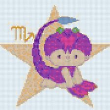 Схема вышивки «scorpo»