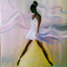 Схема вышивки «балеринка»