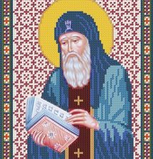 Схема вышивки «икона»