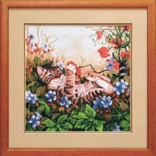 Схема вышивки «На цветочной поляне»