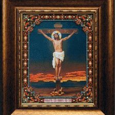 Схема вышивки «Распятие Христа»