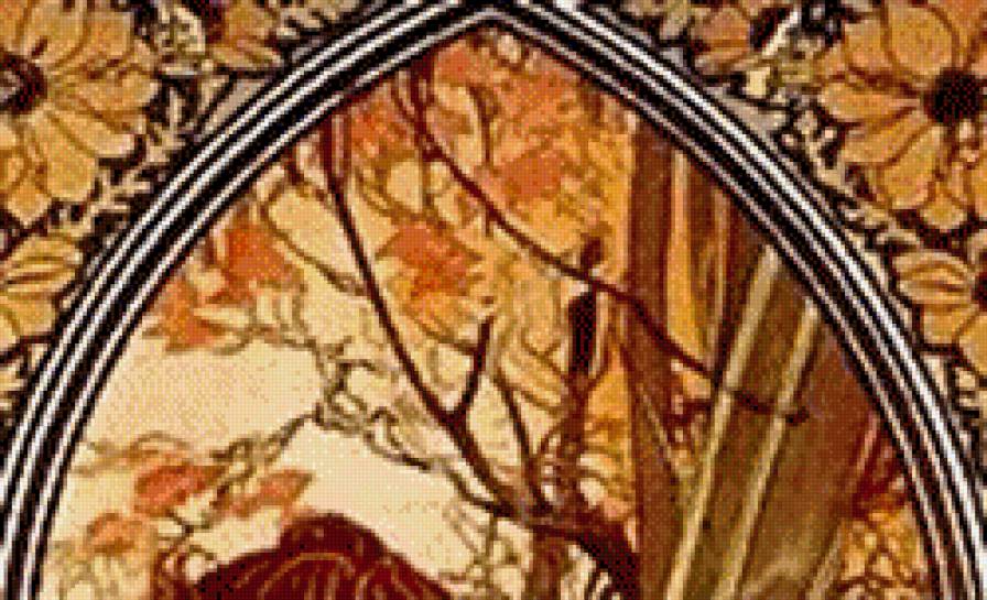 Mucha - gobelen - предпросмотр