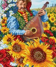 Схема вышивки «бандурист»