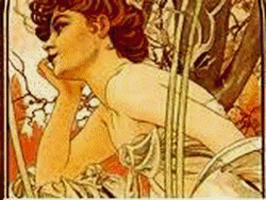 Mucha1 - gobelen - предпросмотр