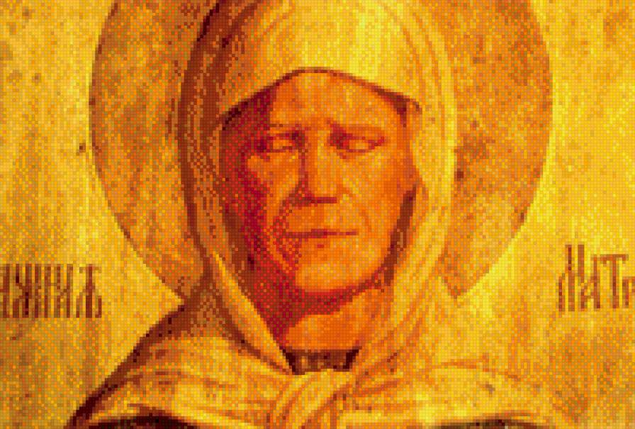 Икона св.Матроны Московской - матрона, икона, святая - предпросмотр