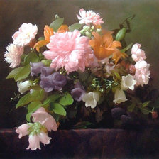 Схема вышивки «Цветы»