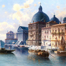 Схема вышивки «Венеция»