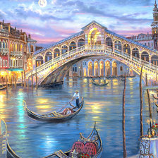 Схема вышивки «Венеция,»