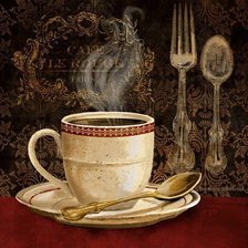 Схема вышивки «Чашка кофе»