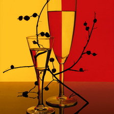 Схема вышивки «Натюрморт для мамы»