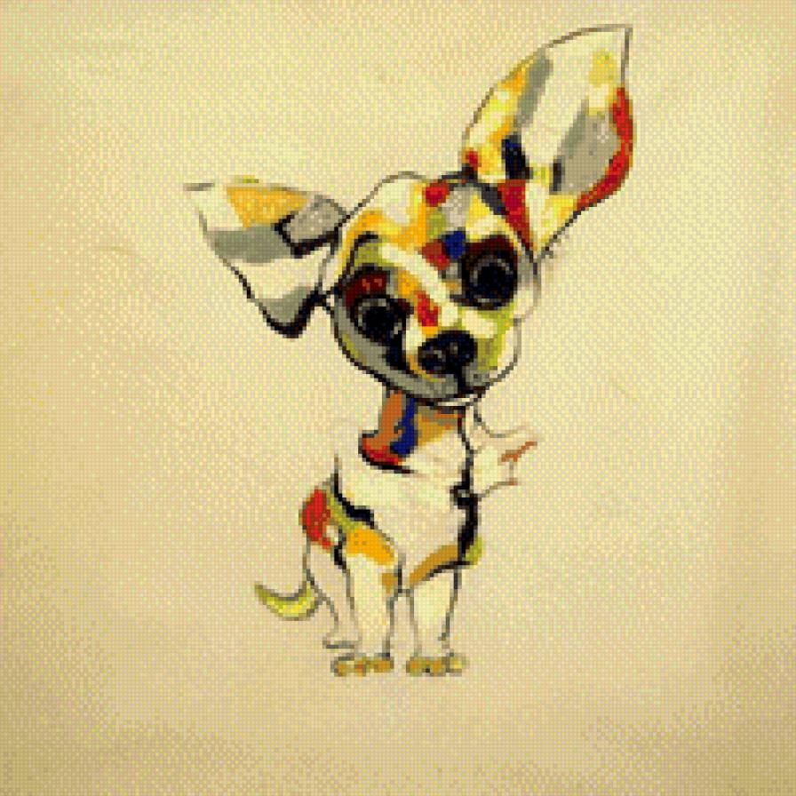 Ушастое чудо - картина, искусство, живопись, животные - предпросмотр