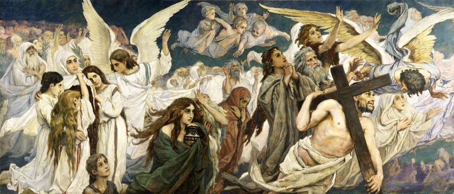 Радость праведных (Васнецов) - оригинал