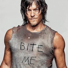 Схема вышивки «Норман Ридус»