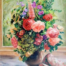 Схема вышивки «Летний букет»