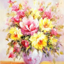 Схема вышивки «Нежный букетик»