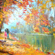 Схема вышивки «Рыбак»