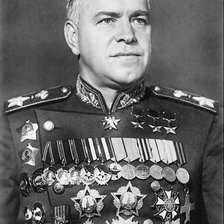 Схема вышивки «Г.К.Жуков»