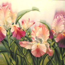 Схема вышивки «Цветы»