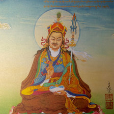 Схема вышивки «Гуру Ринпоче 25 смешение цветов»