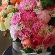 Схема вышивки «Букет»