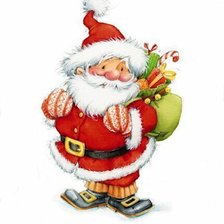 Схема вышивки «Санта»
