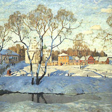 Схема вышивки «город»