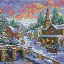 Схема вышивки «Рождество»