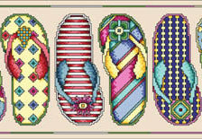 Схема вышивки «Flip Flop»