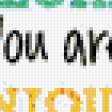 Предпросмотр схемы вышивки «You Are» (№1061041)