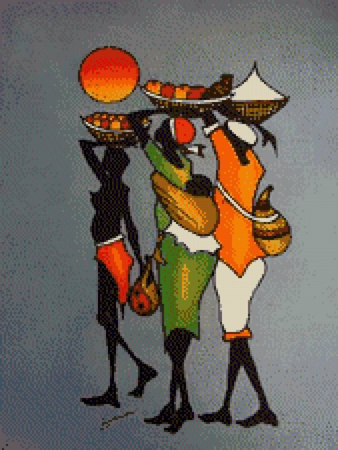 African Family - предпросмотр