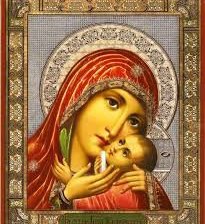 Схема вышивки «Образ Пресвятой Богородицы Касперовской»