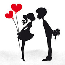 Схема вышивки «валентинка»