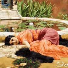 Схема вышивки «античность»