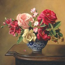 Схема вышивки «Цветы»