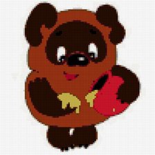 Схема вышивки «Винни Пух»