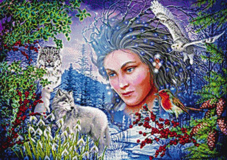 дух зимы 2 - зима, жизнь, душа, вселенная, красота, дух, природа - предпросмотр