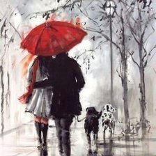 Схема вышивки «пара»